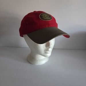 American Needle University Of Wisconsin Red and Brown Cap with Logo